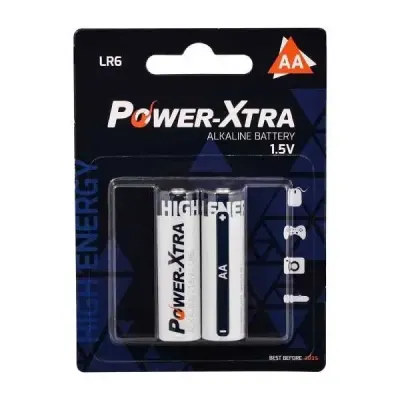 Power-Xtra 1.5V LR6 AA Alkalin Pil 2'li
