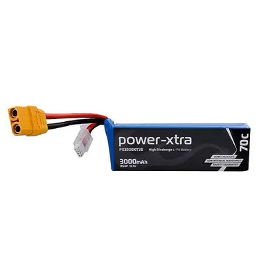 Power-Xtra PX3000XT3S - 3S1P - 11.1V 3000 mAh Li-Polymer Pil - 70C