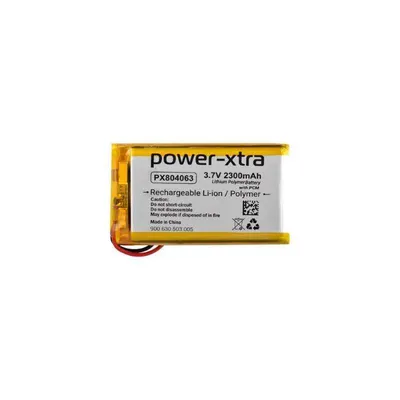 Power-Xtra PX804063 - 3.7V 2300 mAh Li-Polymer Pil - Devreli