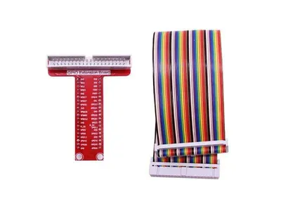 Raspberry Pi GPIO Breadboard Geliştirme Kartı ve Ribbon Kablo