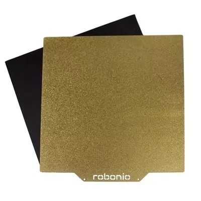 Robonio Pei Kaplı Yay Çeliği Manyetik Tabla - 235x235mm