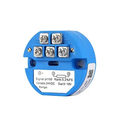 RTD PT100 Sıcaklık Sensör Vericisi DC 24V 0-200℃