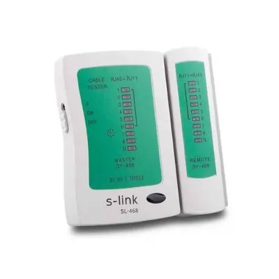 S-link RJ45/RJ11 Kablo Test Cihazı - SL-468