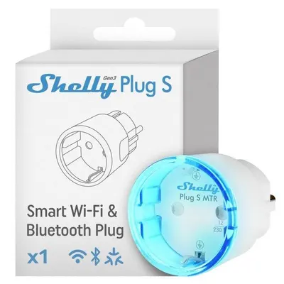 Shelly Plug S Gen3 Matter Destekli Akıllı Priz