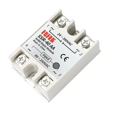 SSR-40AA Solid State Röle 40A - 80-250VAC / 24-380VAC