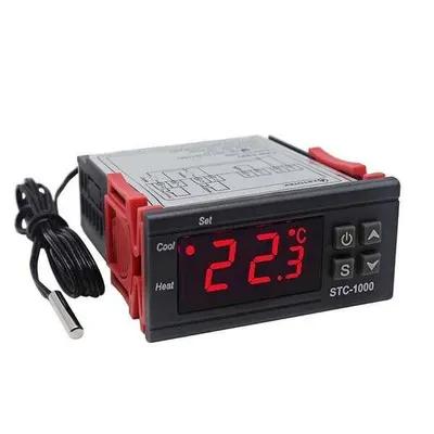 STC-1000 AC 110-220V 10A LCD Ekranlı Sıcaklık Kontrol Modülü