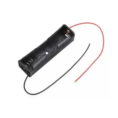 Tekli 18650 Pil Yuvası-Lityum/Li-Ion