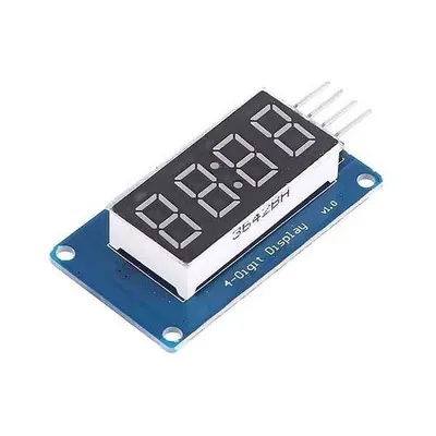 TM1637 4'lü 7-Segment Kırmızı Display Modülü