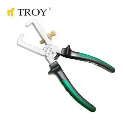 TROY 21014 Ayarlı Kablo Sıyırma Pensesi (160mm)