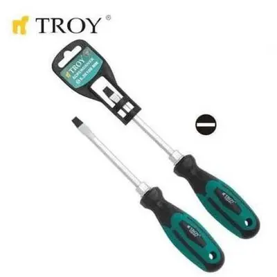 TROY 22101 Tornavida - Düz (6,3x100mm)