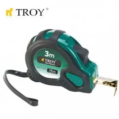 TROY 23123 Stoperli Şerit Metre (3mx16mm)