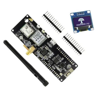 TTGO T-Beam V1.2 ESP32 868Mhz WiFi Bluetooth Modül-GPS NEO 6M SMA-18650 Pil Yuvalı