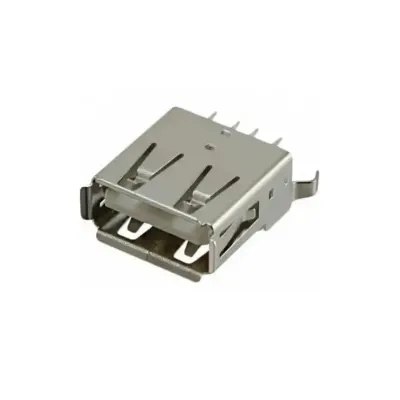 USB A Şase Tipi Dişi Konnektör-Dikey