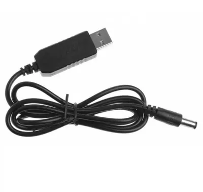 USB - Barrel Jack Voltaj Yükseltici - Giriş 5V- Çıkış 12V