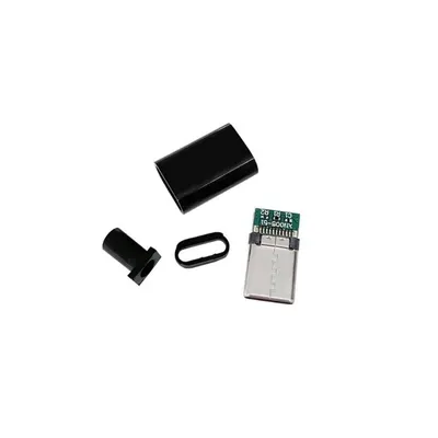 USB Type C Tipi Konnektör - Kapaklı
