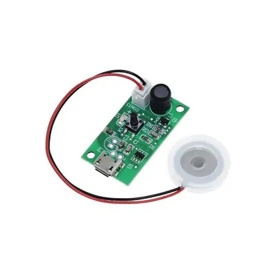USB Ultrasonik Nem Buhar Yapıcı Modül - 5V Sis Yapıcı