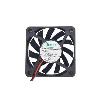 XMER 5V DC 2 Kablo Fan 40x40x10mm