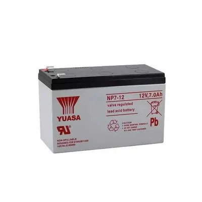 Yuasa NP7-12 12V 7Ah Bakımsız Kuru Akü