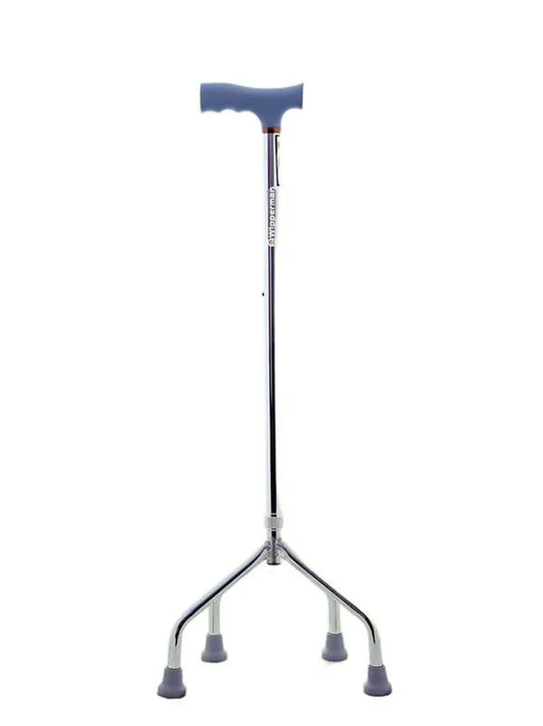 Wipperman 4 Ayaklı Medikal Baston - Dayanıklı ve Ergonomik