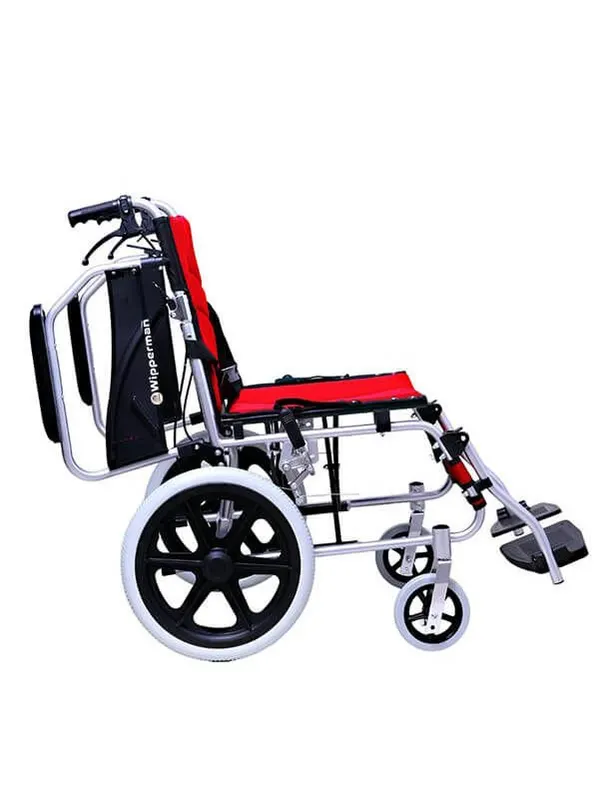 Wipperman Medikaltec W 206 Frenli Katlanabilir Sandalye, Kırmızı