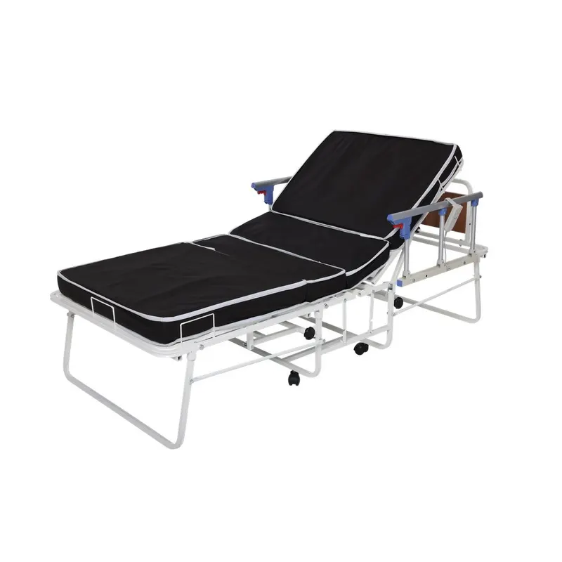 Medikaltec Dual Motorlu Alüminyum Katlanır Hasta Karyolası