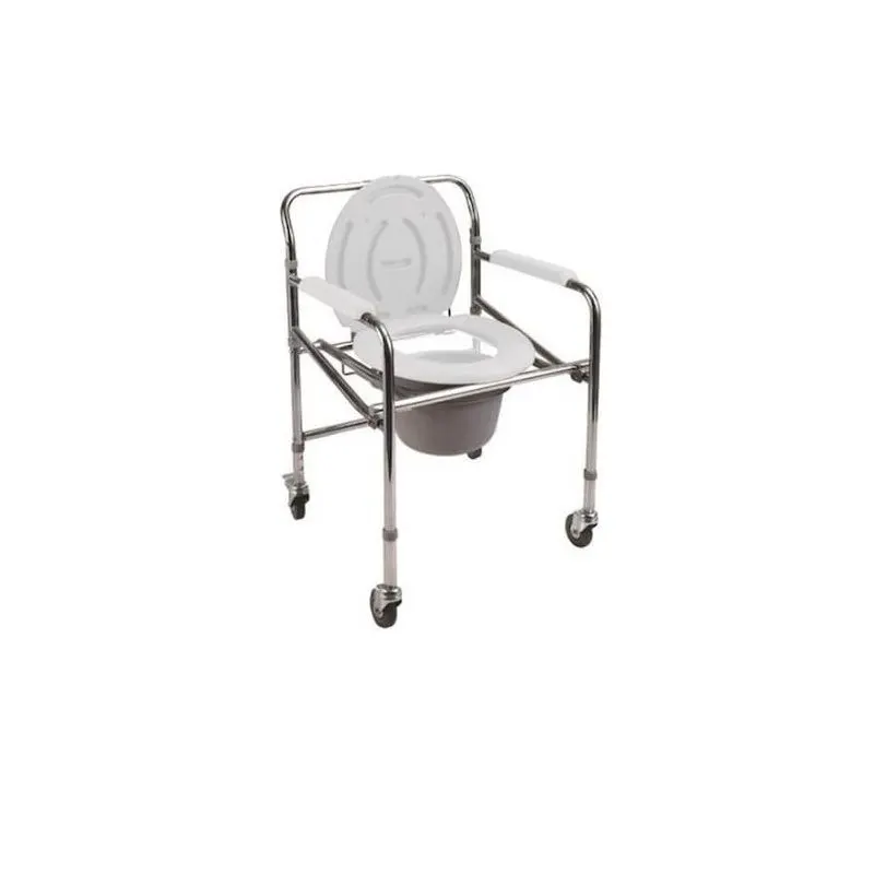 Comfort Plus Klozetli Katlanabilir Tekerlekli Sandalye