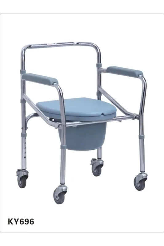Pulsemed Tekerlekli Klozet Yükseltici - Ergonomik, Katlanabilir