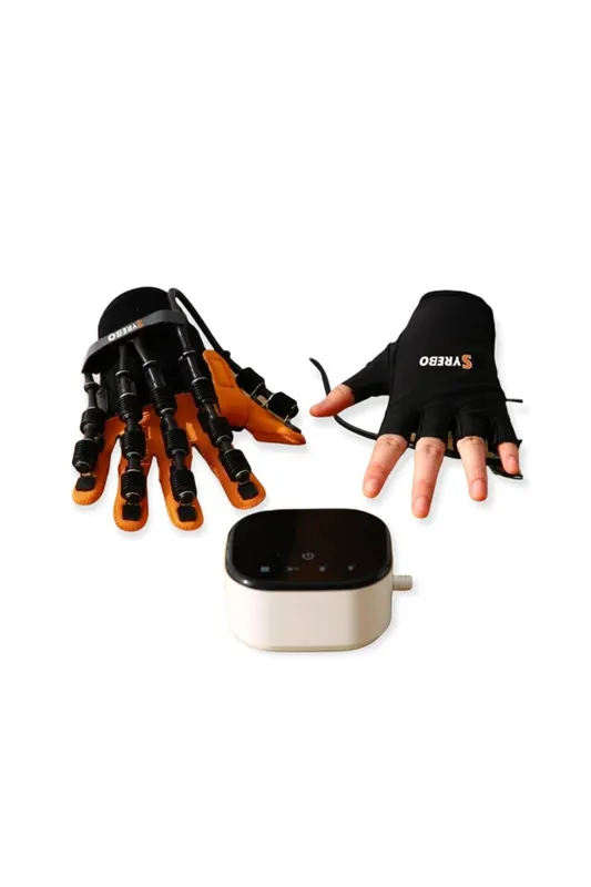 El rehabilitasyon robotu çift eldivenli rehabilitasyon eldiveni