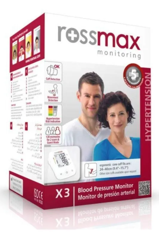 Dijital tansiyon aleti rossmax x3