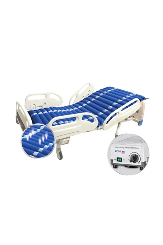 Dm 45 boru tipi, ventilasyonlu, şişme, havalı yatak sistemi