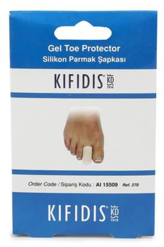 Kifidis Silikon Parmak Şapkası - Ergonomik, Taşınabilir