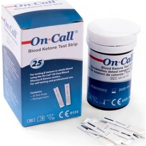 On Call Keton Ölçüm Stribi 50'li Paket