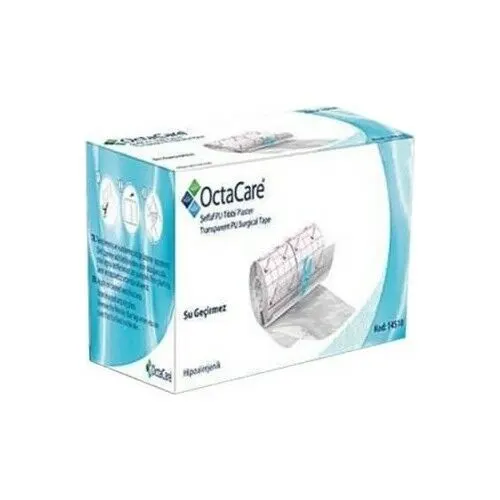 Şeffaf PU Tıbbi Su Geçirmez Flaster 10m – OctaCare