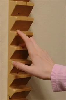 Medikalcim Parmak Merdiveni - Ahşap, Ergonomik