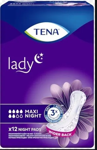 Tena Lady Maxi Night – 4'lü Paket | Tena