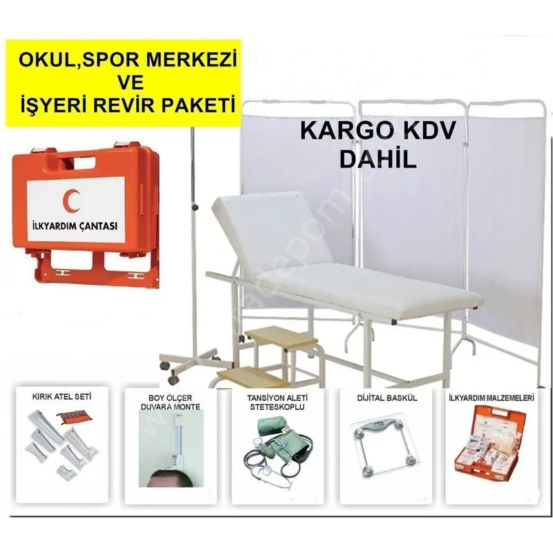 Muayene odası malzemeleri