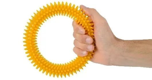 MSD Mambo Ring Masaj Yüzüğü Sarı - Ergonomik ve Taşınabilir