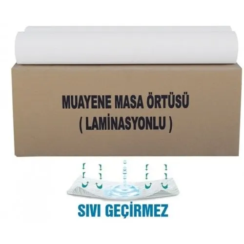 Çağrı Medikal Lamine Muayene Masa Örtüsü 50m