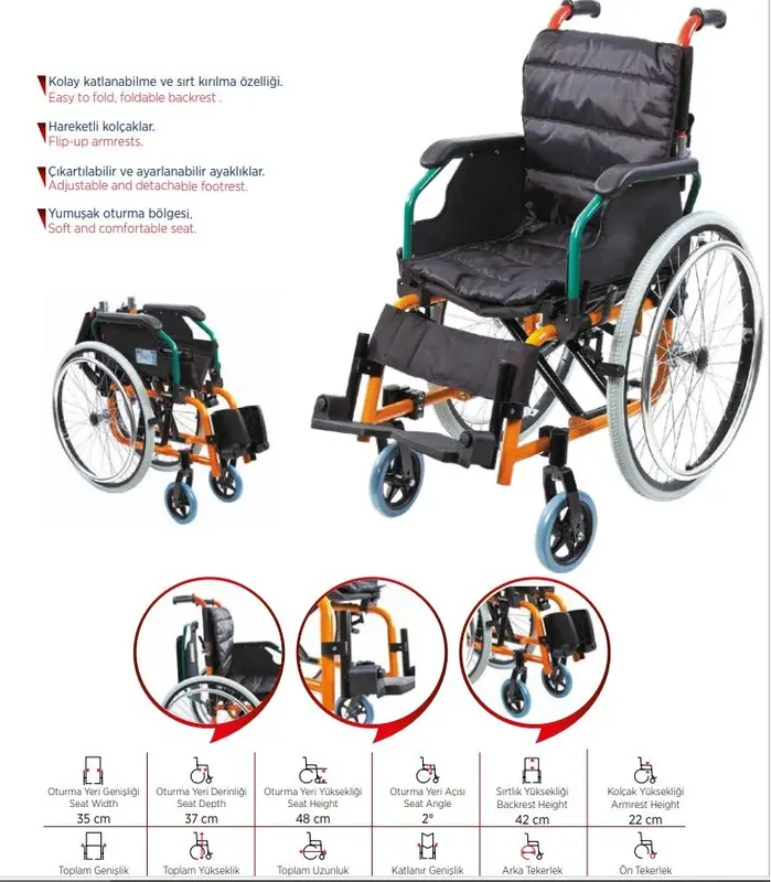 Poylin P980 Çocuk Sandalyesi - Hafif ve Taşınabilir