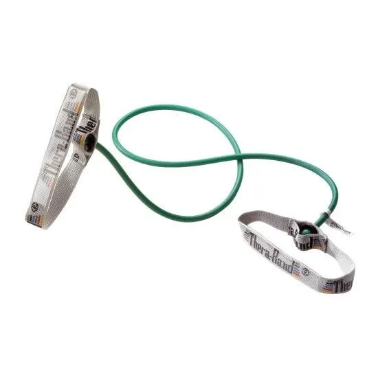 Thera-Band Bodytrainer Tubing - Siyah, Esnek Saplı