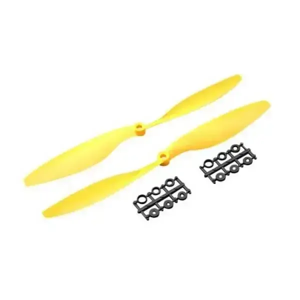 1045 Plastik Drone CW/CCW Pervane Seti - Sarı