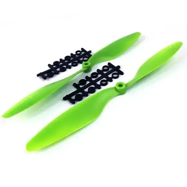 1045 Plastik Drone CW/CCW Pervane Seti - Yeşil