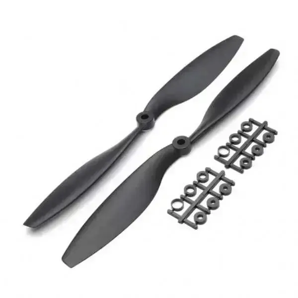 1045 Plastik Drone CW/CCW Pervane Seti-Siyah