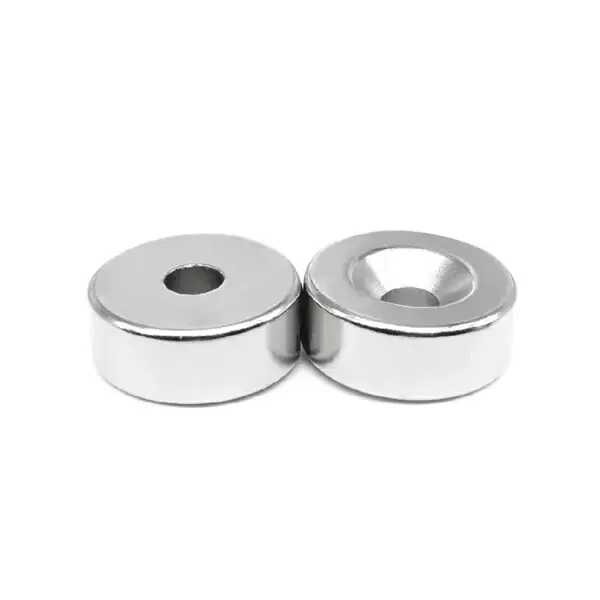 10x5-4mm Havşa Delikli Neodyum Güçlü Mıknatıs