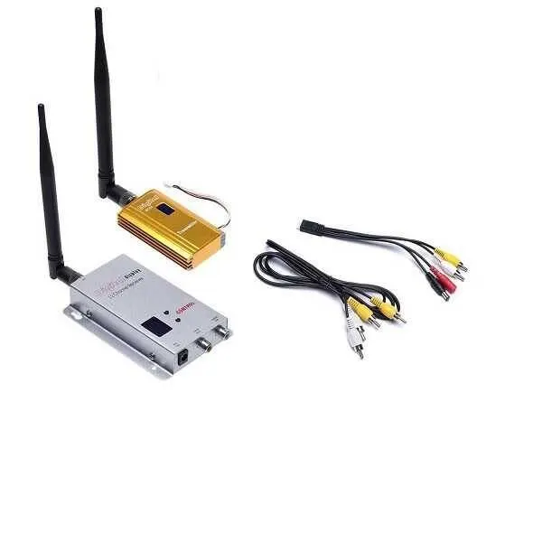 1.2 Ghz 1500 mW 8 Kanal FPV Kablosuz Görüntü Aktarıcı Set