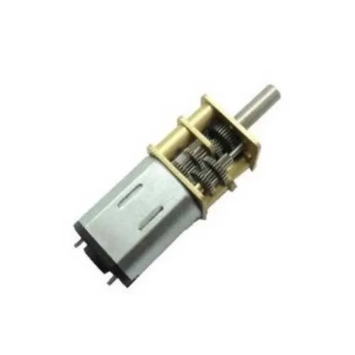 12v 1000rpm Metal Dişli Kutulu Dc Motor