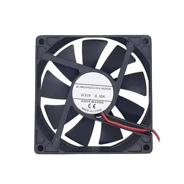 12V DC 2 Kablo FAN 80x80x25mm
