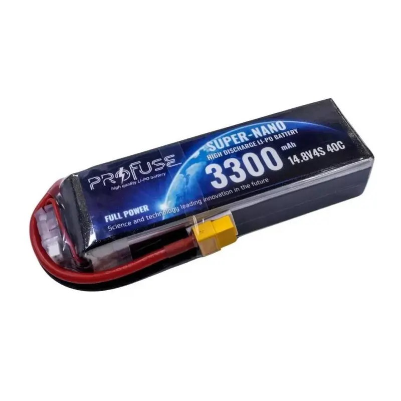 14.8V 4S 3300mAh 40C Lipo Batarya