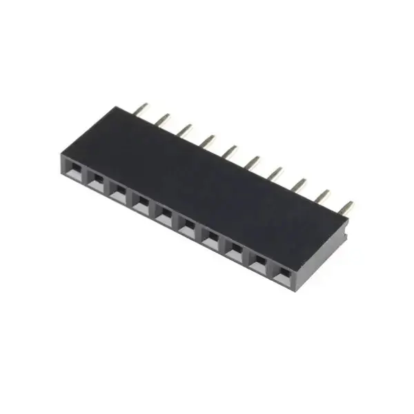 1x10 Pin Dişi Header - Siyah