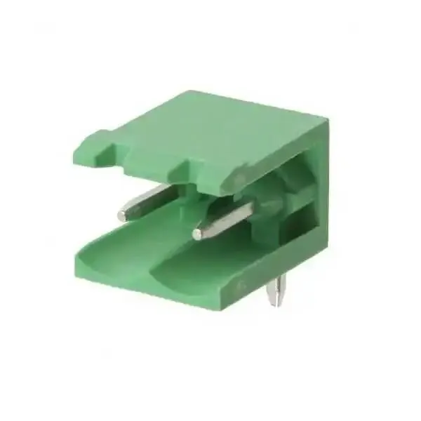 2 Pin 5.08mm Geçmeli Klemens-90 Derece-Erkek